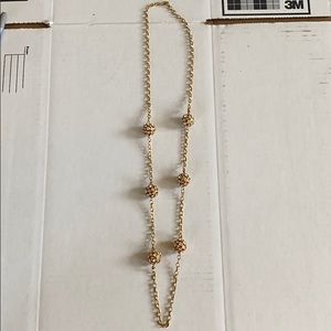 J crew long statement necklace